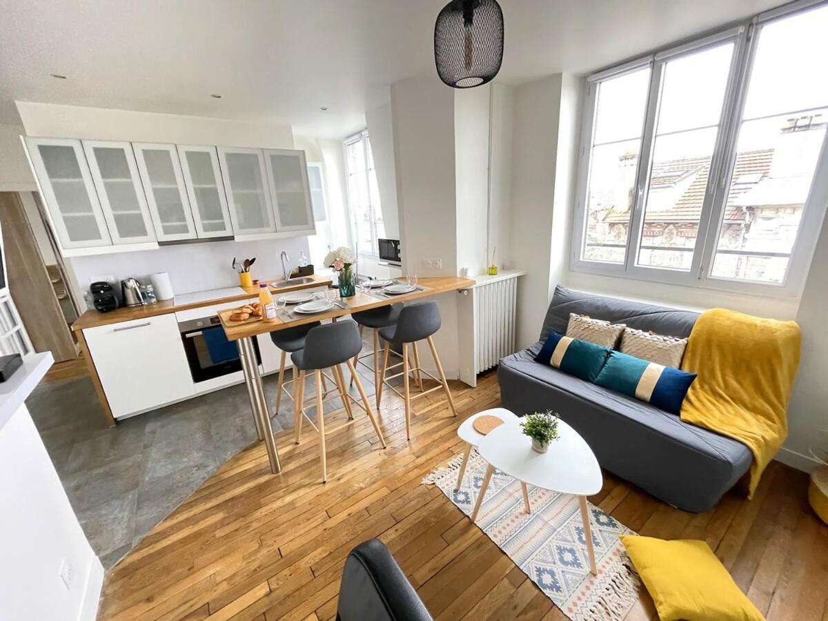 Tea&Chill T2 La Tete Dans Les Nuages - Proche Gare Apartment Aulnay-sous-Bois Bagian luar foto